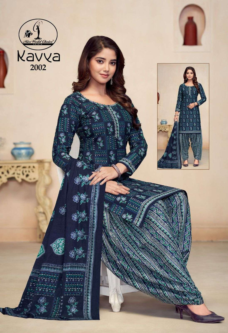 Miss World Kavya Vol 2 Cotton Daily Wear Salwar Suit Collection