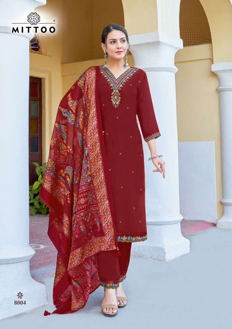 Mittoo Vivah Viscose Fancy Heavy Designer Party Wear Suit