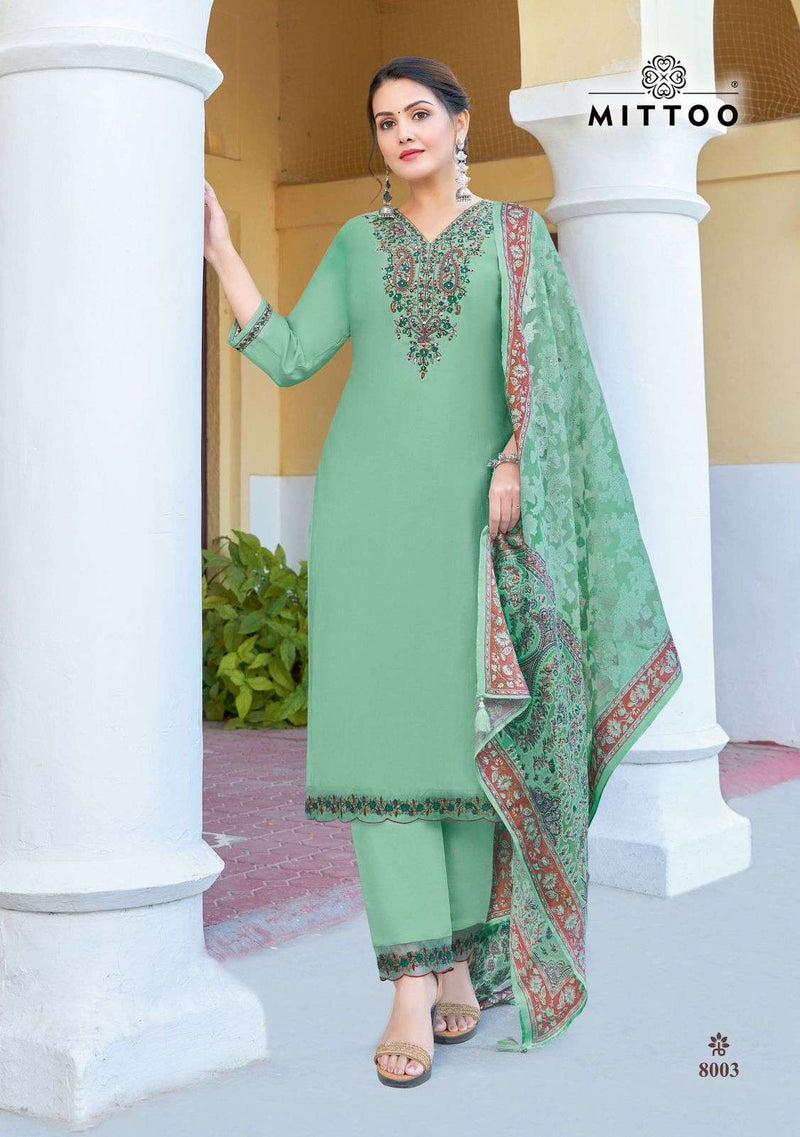 Mittoo Vivah Viscose Fancy Heavy Designer Party Wear Suit