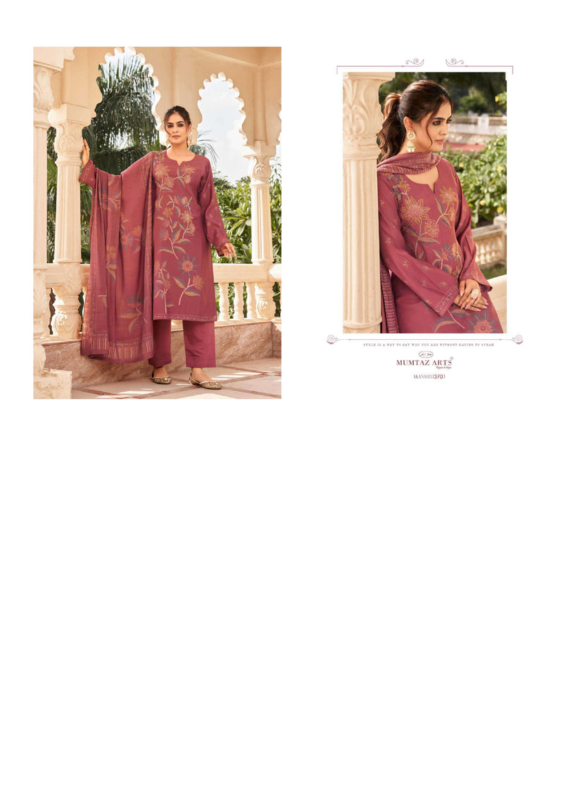 Mumtaz Arts Akansha Musline Digital Print Fancy Salwar Suit