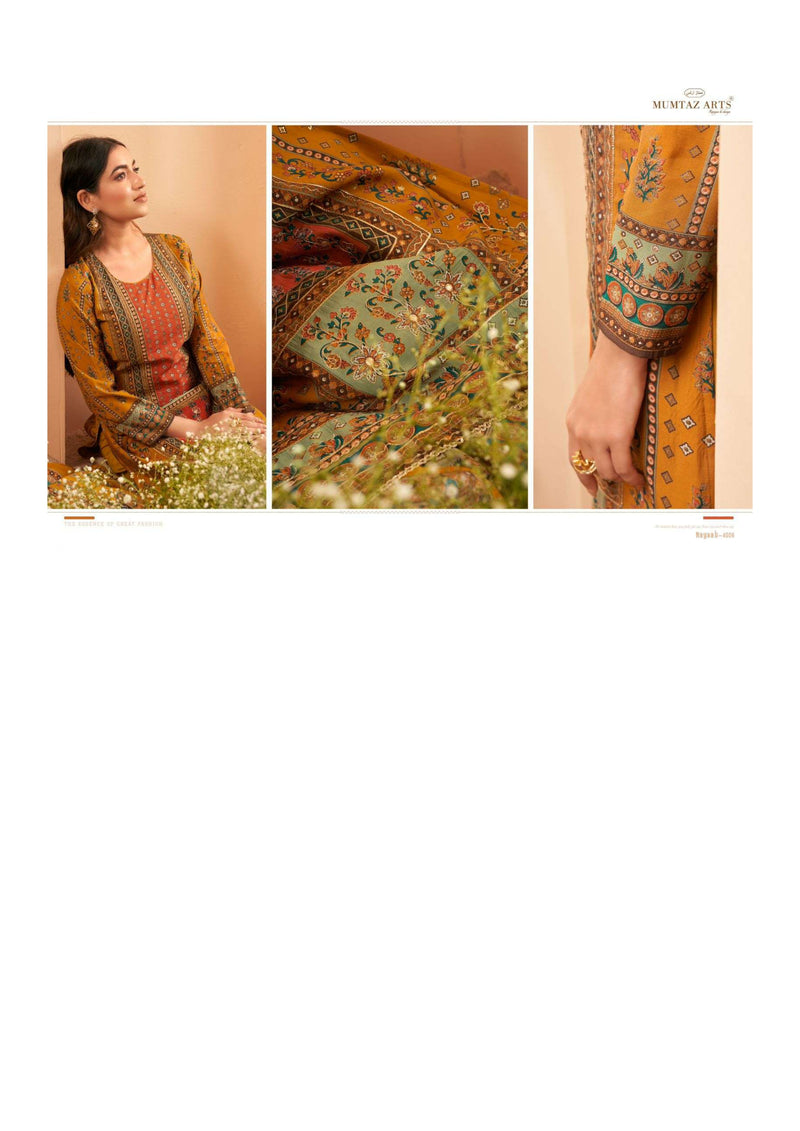 Mumtaz Arts Nayaab Vol 2 Musline Digital Handwork Salwar Kameez