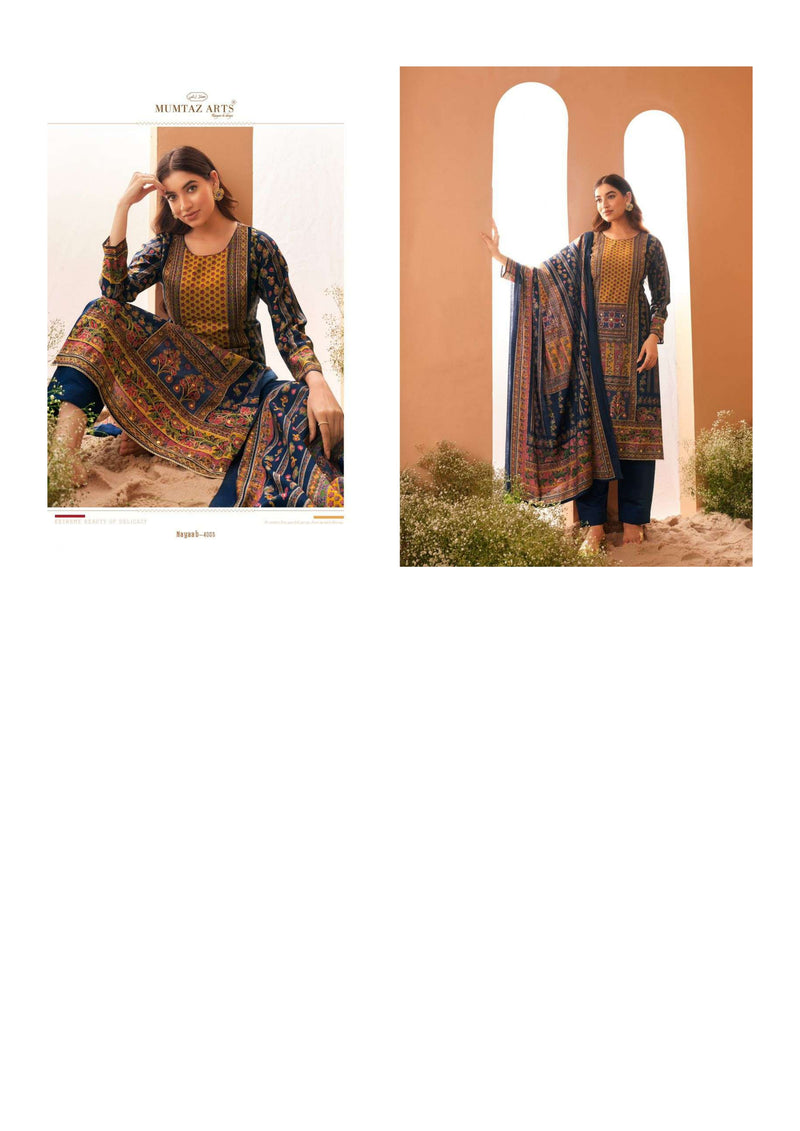 Mumtaz Arts Nayaab Vol 2 Musline Digital Handwork Salwar Kameez