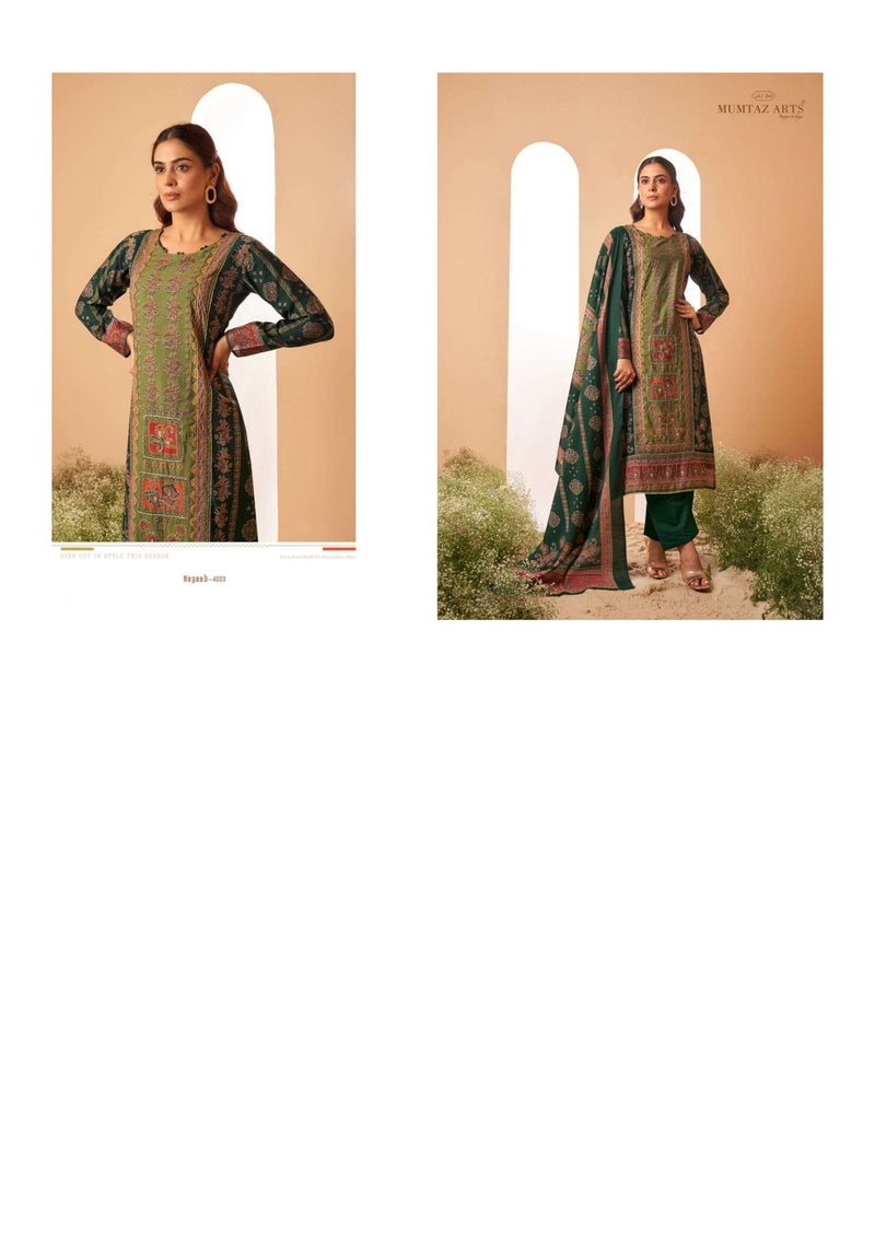 Mumtaz Arts Nayaab Vol 2 Musline Digital Handwork Salwar Kameez