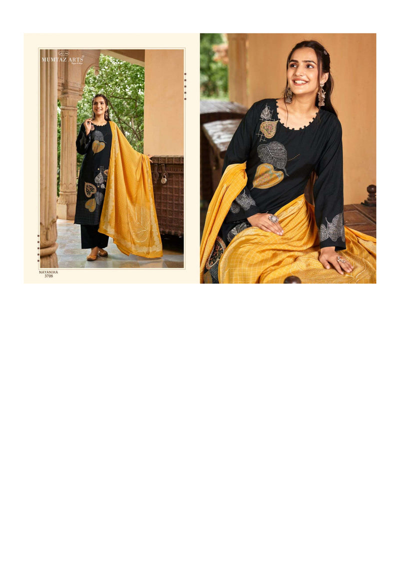 Mumtaz Arts Nayanik Musline Embroidery Work Casual Wear Salwar Suit