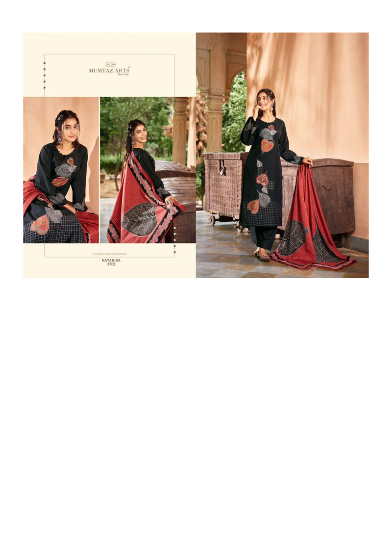 Mumtaz Arts Nayanik Musline Embroidery Work Casual Wear Salwar Suit