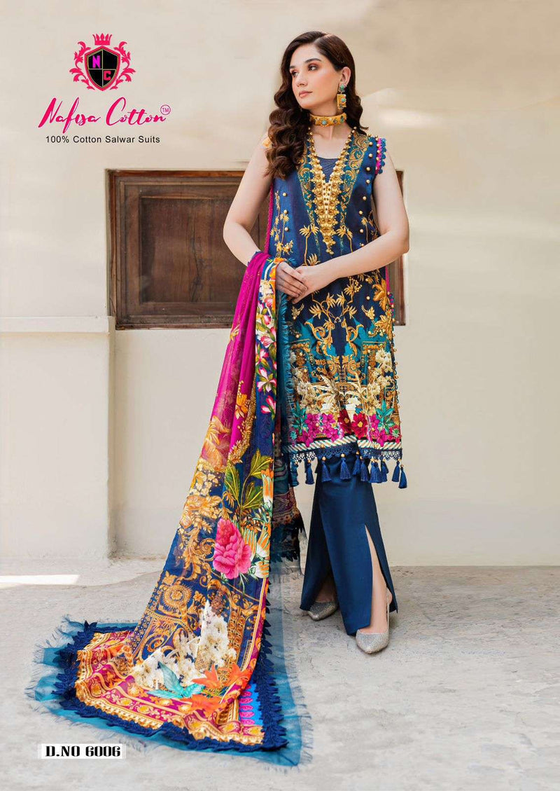 Nafisa Cotton Andaaz Karachi Vol 6 Fancy Suits