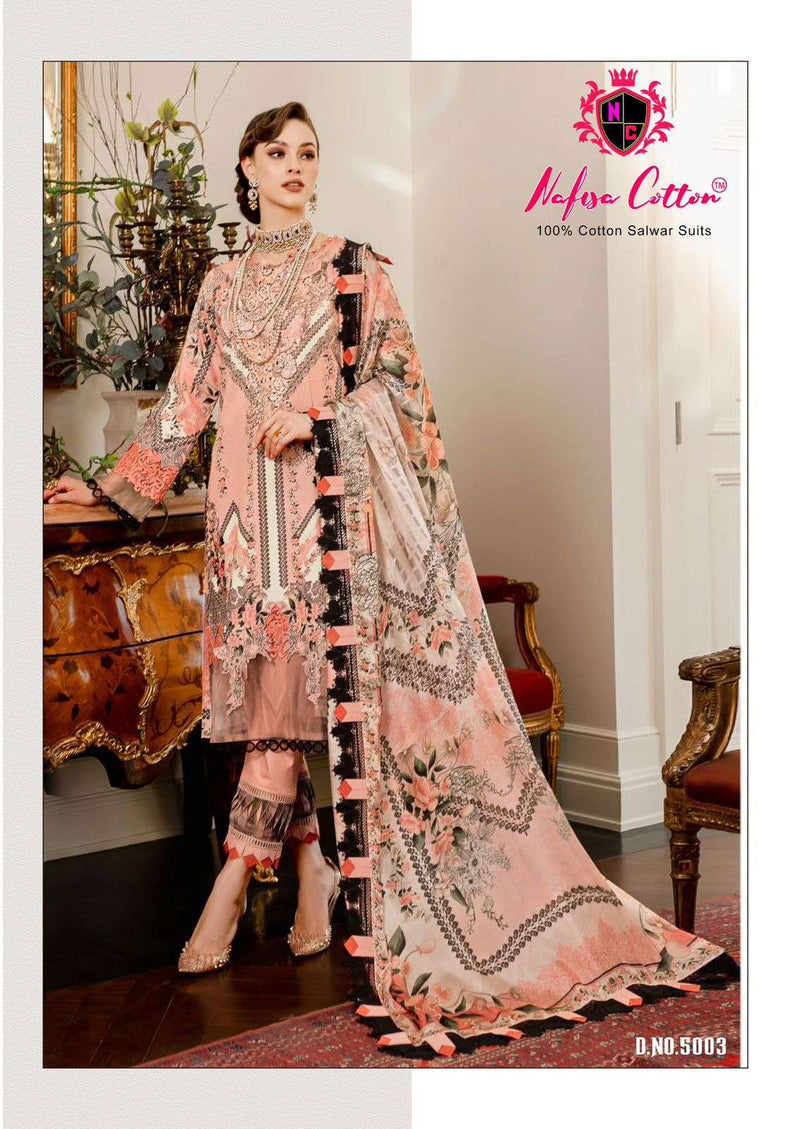 Nafisa Cotton Mahera Karachi Suits Vol 5 Cotton Digital Pakistani Suit