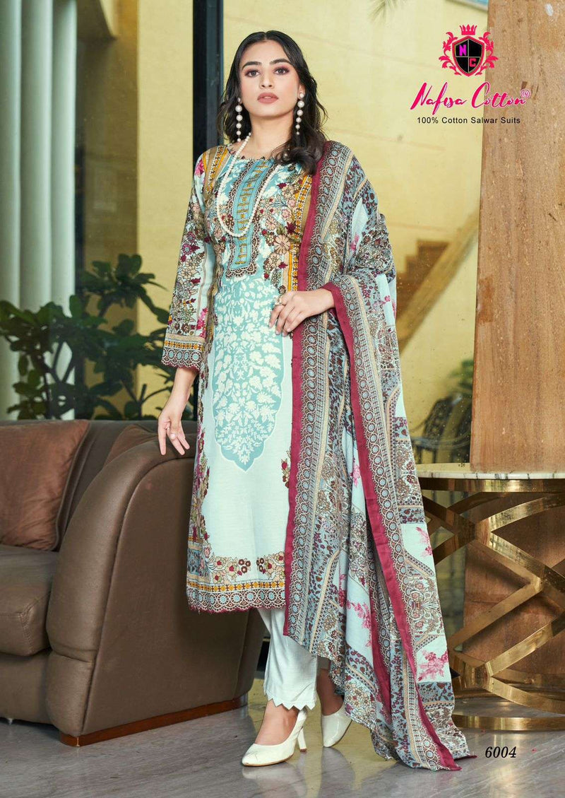 Nafisa Cotton Mahera Karachi Suits Vol 6 Salwar Suit