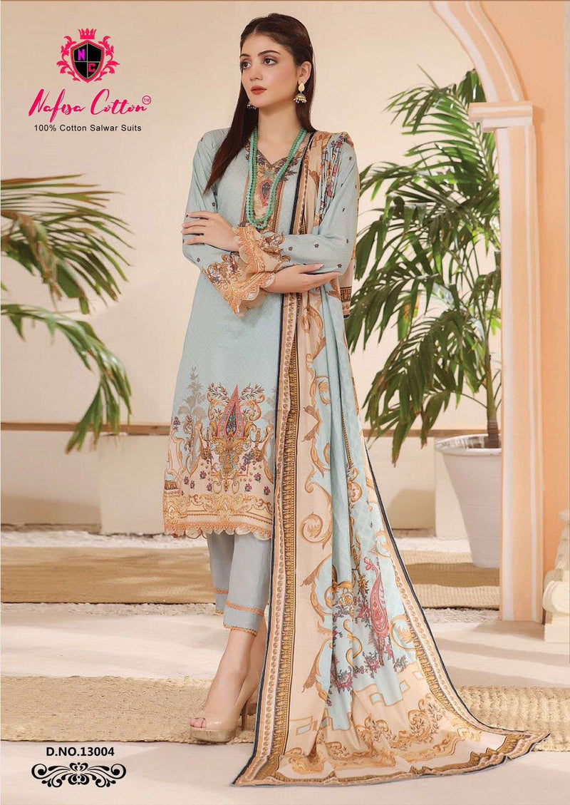 Nafisa Cotton Monsoon Cotton Collection Vol 13 Cotton Daily Wear Salwar Suit