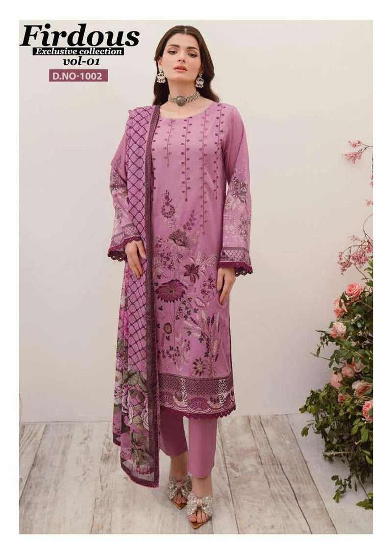 Nand Gopal Firdous Vol 1 Cotton Digital Printed  Daily Wear Salwar Suit