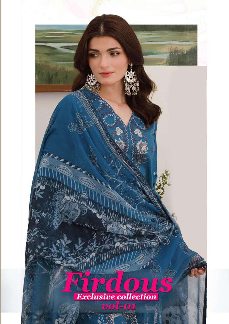 Nand Gopal Firdous Vol 1 Cotton Digital Printed  Daily Wear Salwar Suit