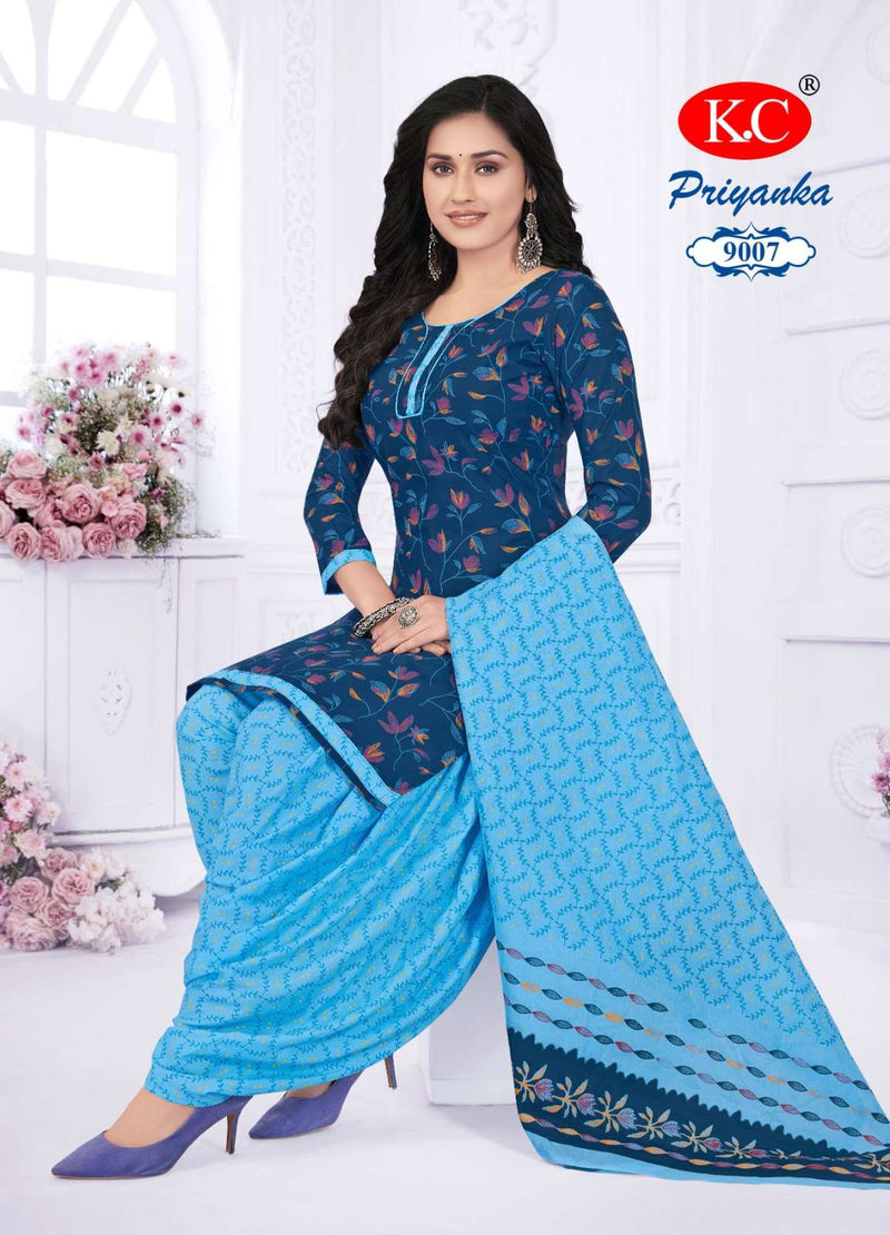 Navkar Priyanka Vol 9 Cotton Print Daily Wear Salwar Suit Collection