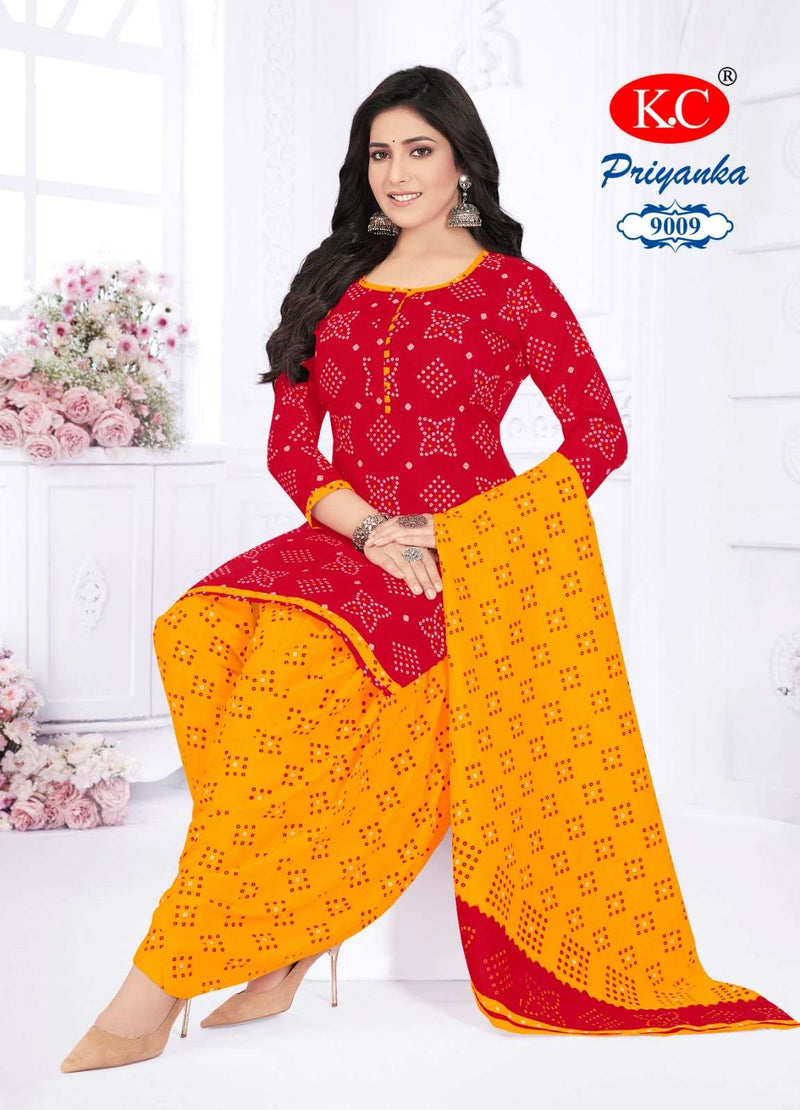 Navkar Priyanka Vol 9 Cotton Print Daily Wear Salwar Suit Collection