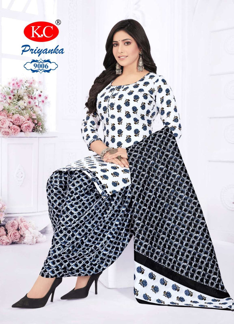 Navkar Priyanka Vol 9 Cotton Print Daily Wear Salwar Suit Collection