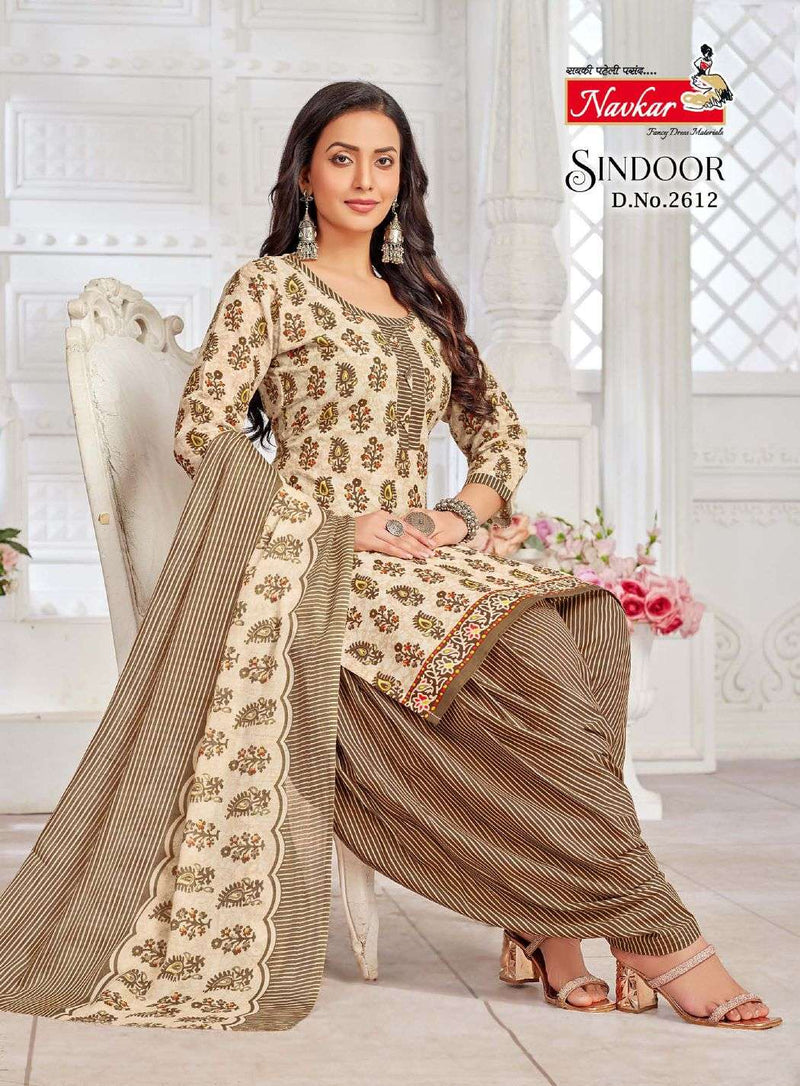 Navkar Sindoor Vol 26 Cotton Patiyala Daily Wear Suit