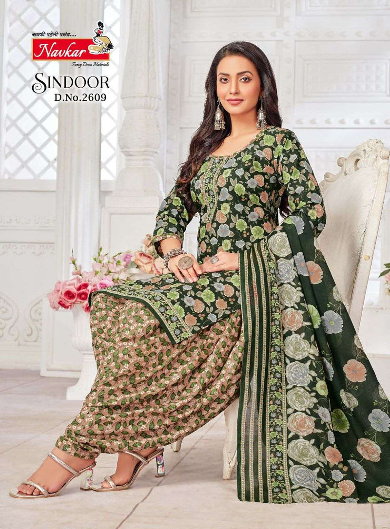 Navkar Sindoor Vol 26 Cotton Patiyala Daily Wear Suit