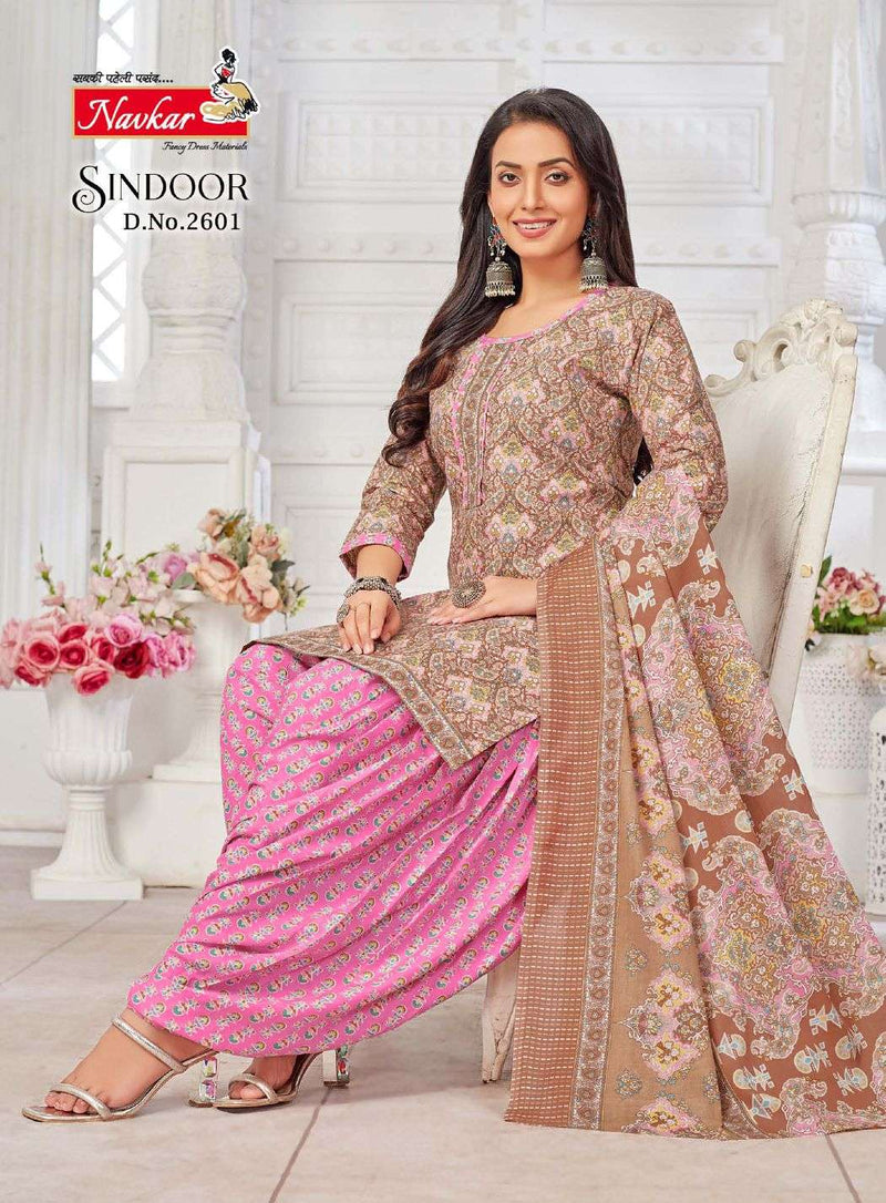 Navkar Sindoor Vol 26 Cotton Patiyala Daily Wear Suit