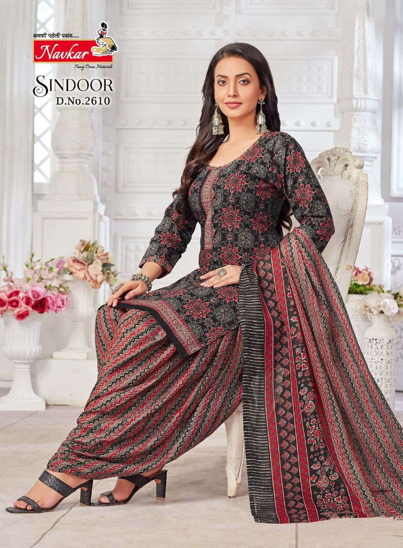 Navkar Sindoor Vol 26 Cotton Patiyala Daily Wear Suit