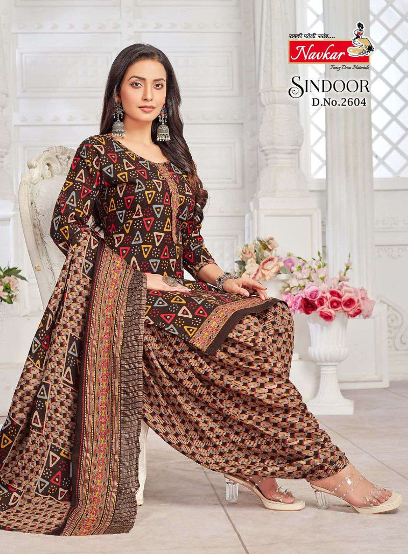 Navkar Sindoor Vol 26 Cotton Patiyala Daily Wear Suit