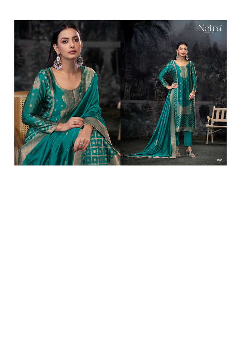 Netra Raag Pure Silk Wedding Wear Salwar Suit Collection