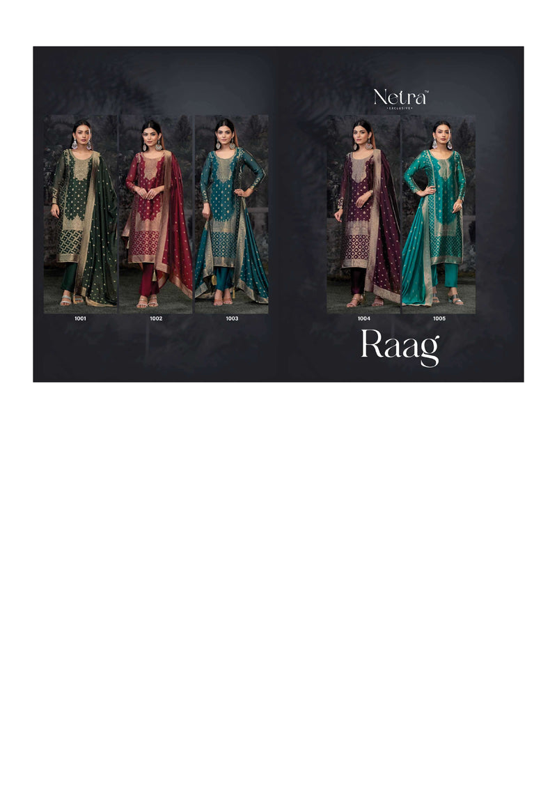 Netra Raag Pure Silk Wedding Wear Salwar Suit Collection