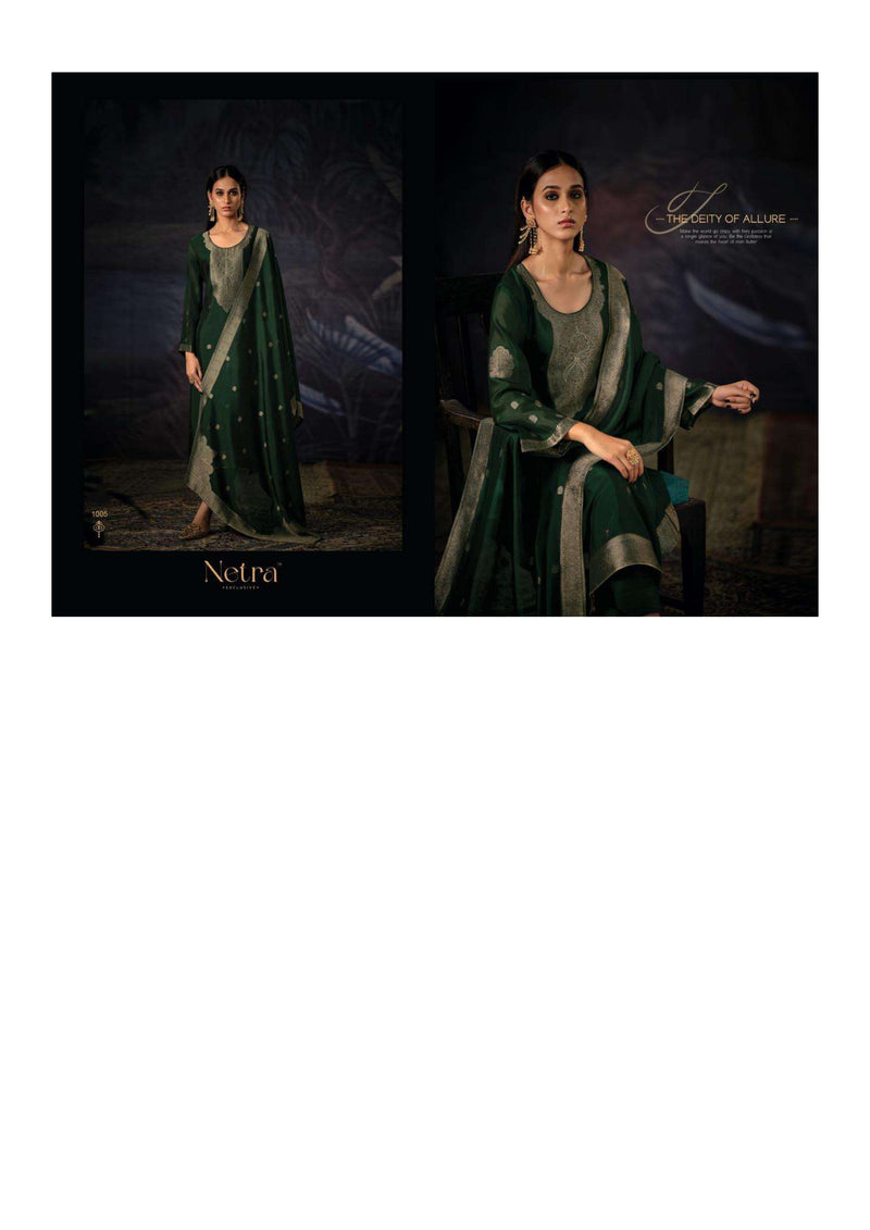 Netra Vrisa Muslin Jacquard Festiv Wear Salwar Suit