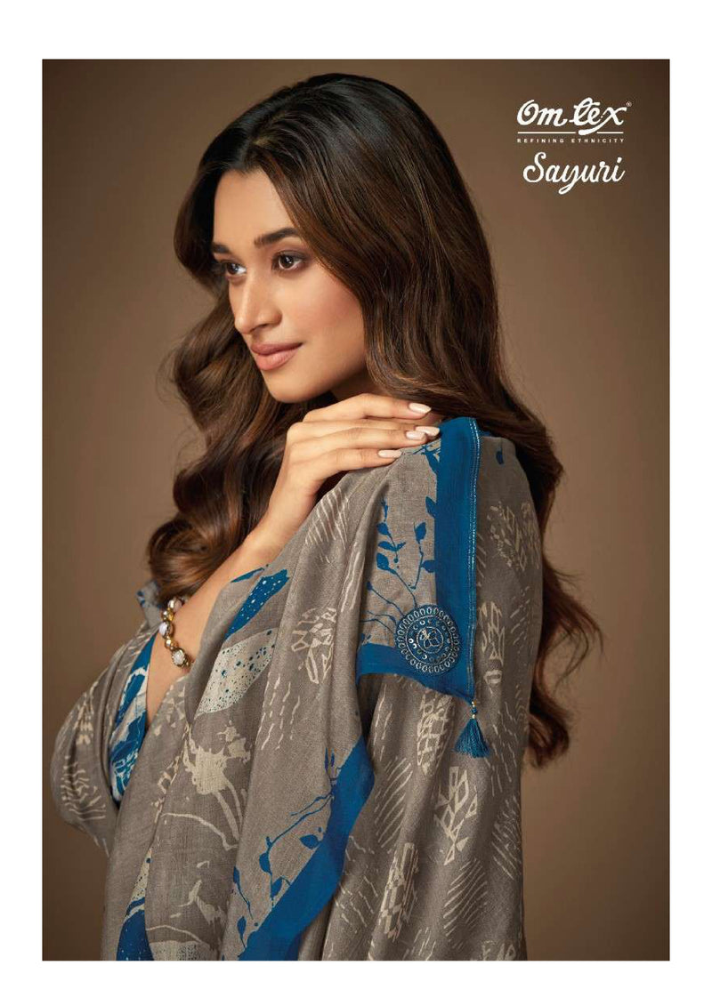 Omtex Sayuri  Silk Digital Print Embroidery Lace Work Festival Wear Salwar Suit