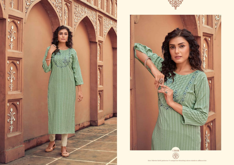 Kalaroop Kajree Optical Vol 2 Rayon Sequence Embroidery Work Fancy Daily Wear Kurti