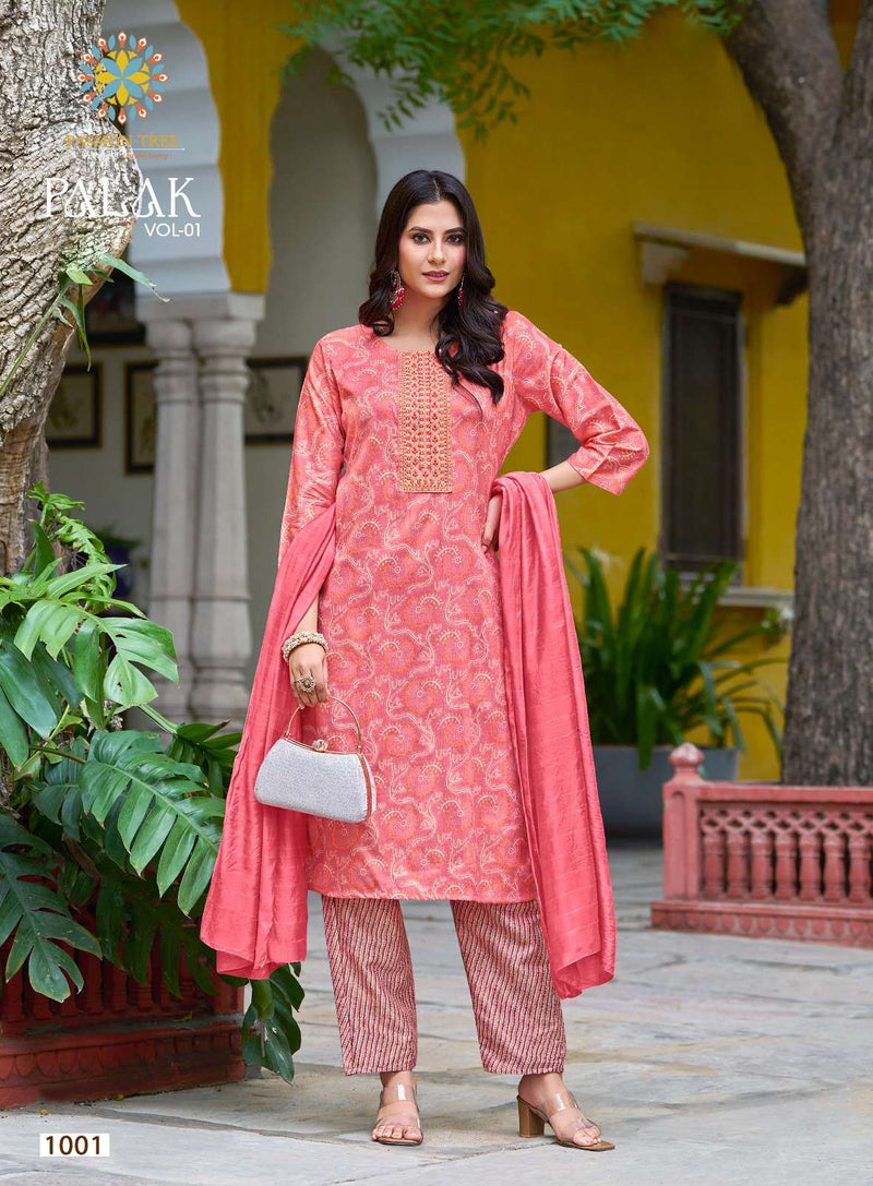 Passion Tree Palak Vol 1 Capsule Print Casual Wear Straight Kurti Comb