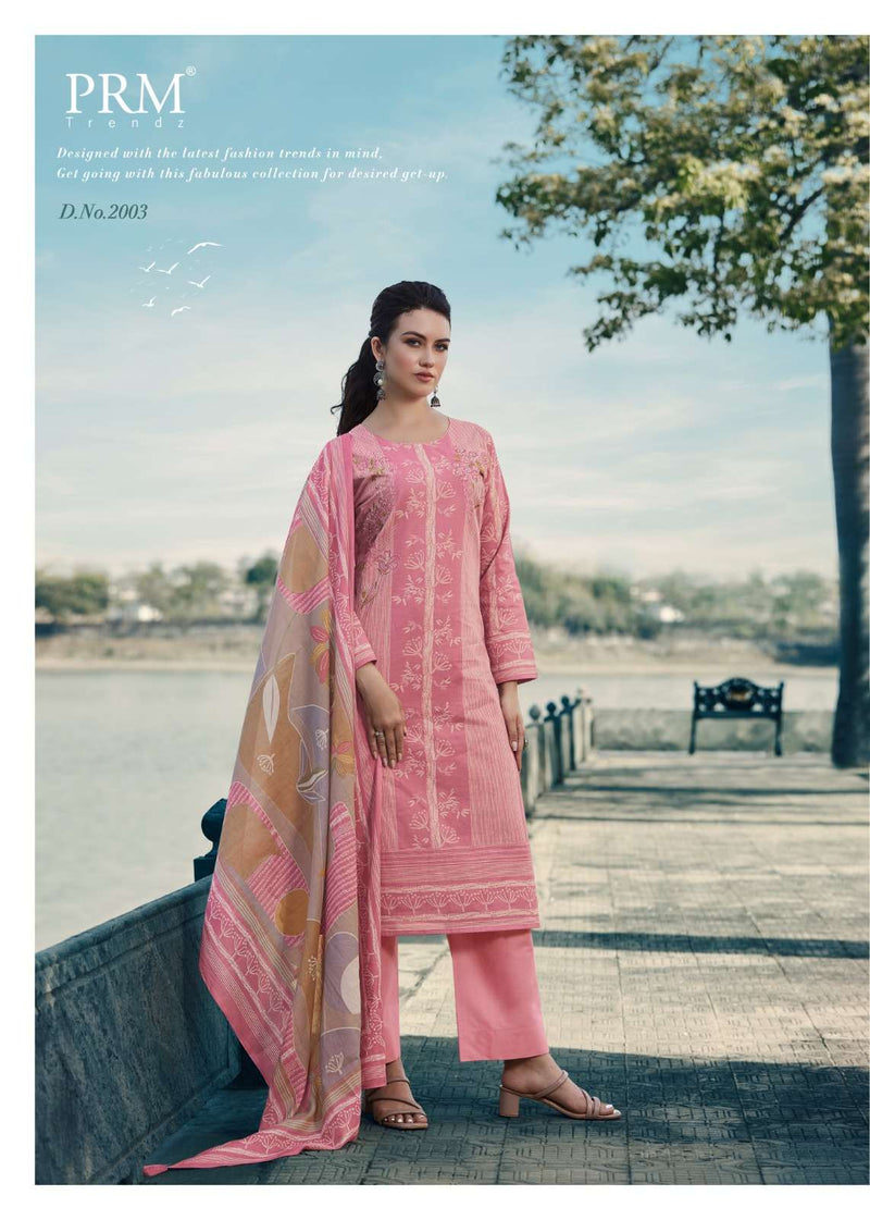 Prm Trendz Noor Ul Ain Lawn Cotton Fancy Salwar Suit