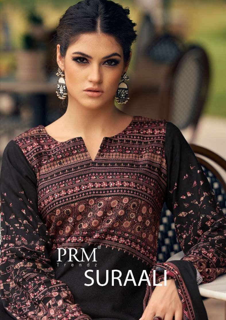 Prm Trendz Suraali Viscose Pashmina Digital Print Fancy Salwar Suit