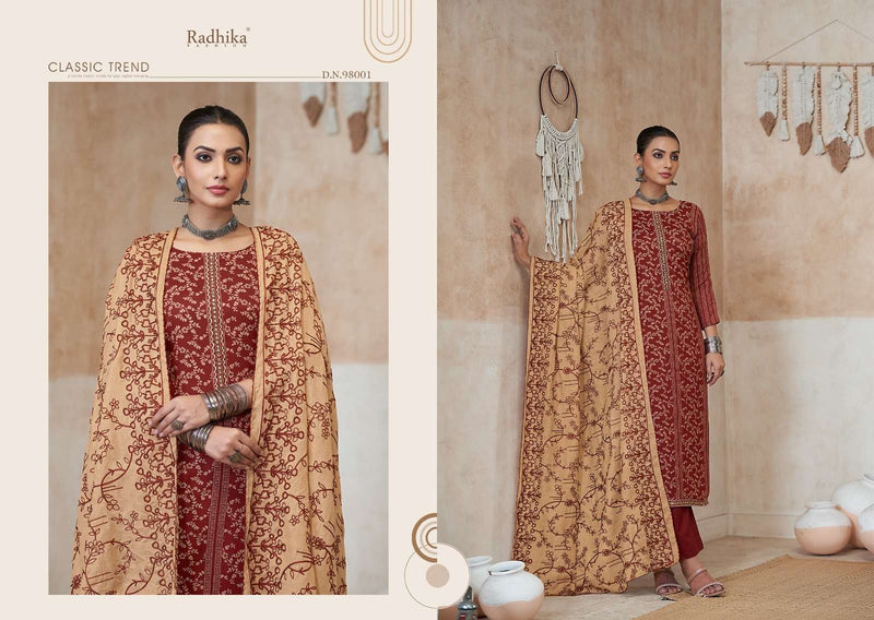 Radhika Fashion Black Berry Vol 14 Cotton Fancy Daily Wear Salwar Suit