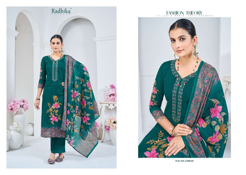 Radhika Fashion Fulkari Lawn Cotton Fancy Embroidery Salwar Suit