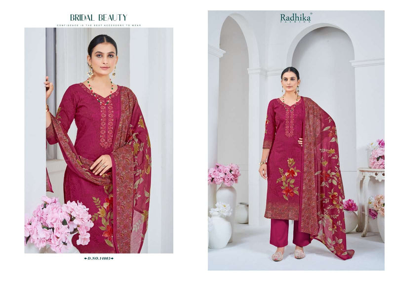 Radhika Fashion Fulkari Lawn Cotton Fancy Embroidery Salwar Suit