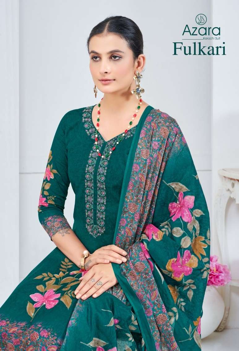 Radhika Fashion Fulkari Lawn Cotton Fancy Embroidery Salwar Suit