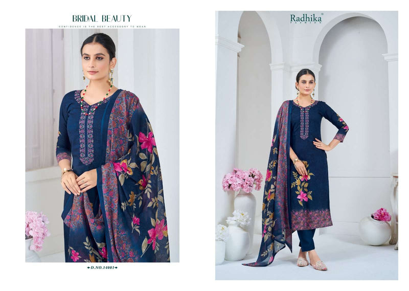 Radhika Fashion Fulkari Lawn Cotton Fancy Embroidery Salwar Suit