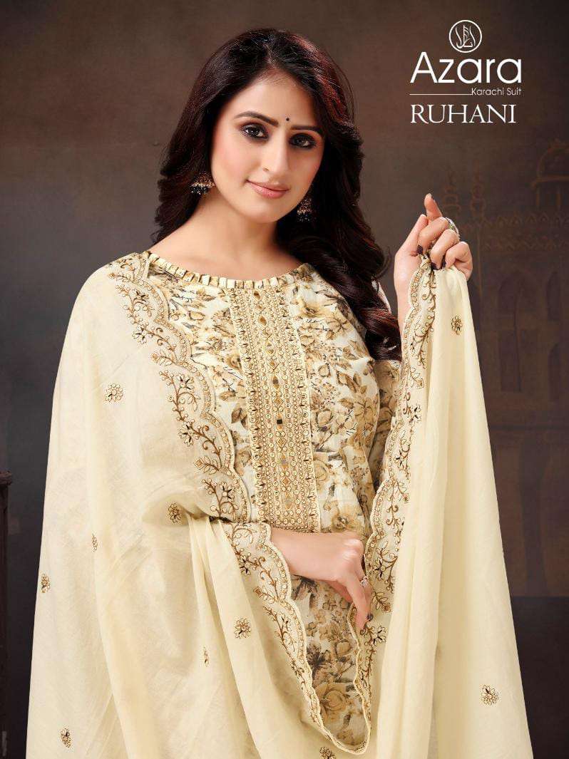 Radhika Fashion Ruhani Cotton Designer Print Fancy Salwar Suit