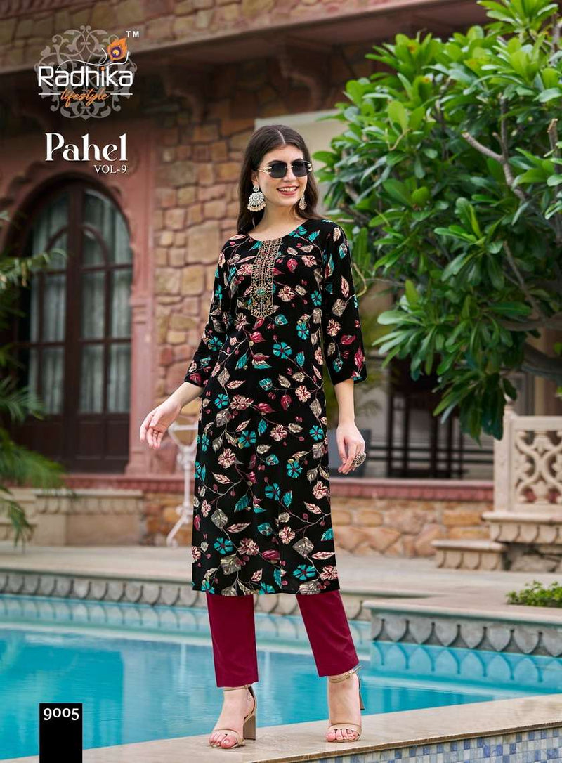 Radhika Lifestyle Pahel Vol 8 Rayon Print Daily Wear Kurti