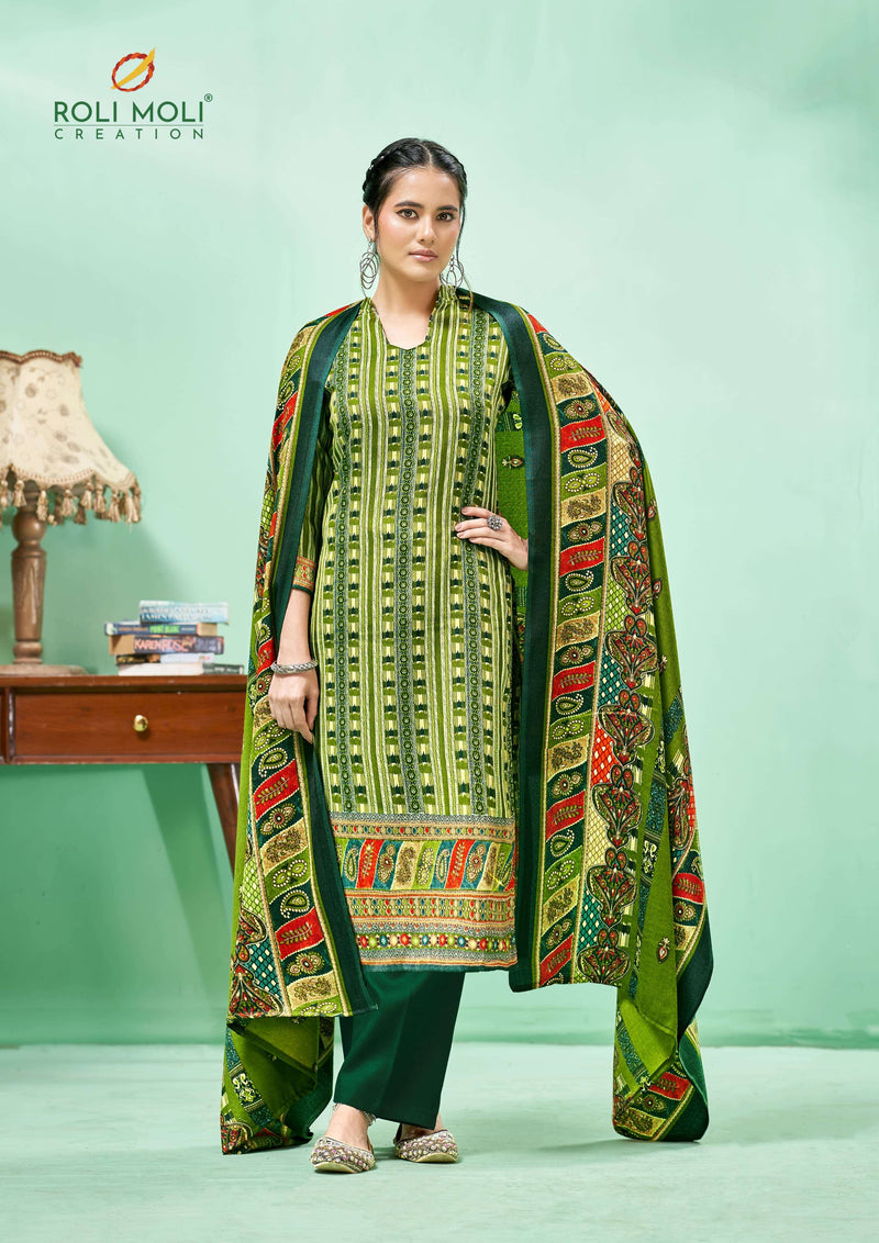 Roli Moli Creation Andaaz Pashmina Designer Salwar Suit