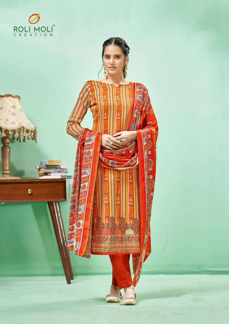 Roli Moli Creation Andaaz Pashmina Designer Salwar Suit