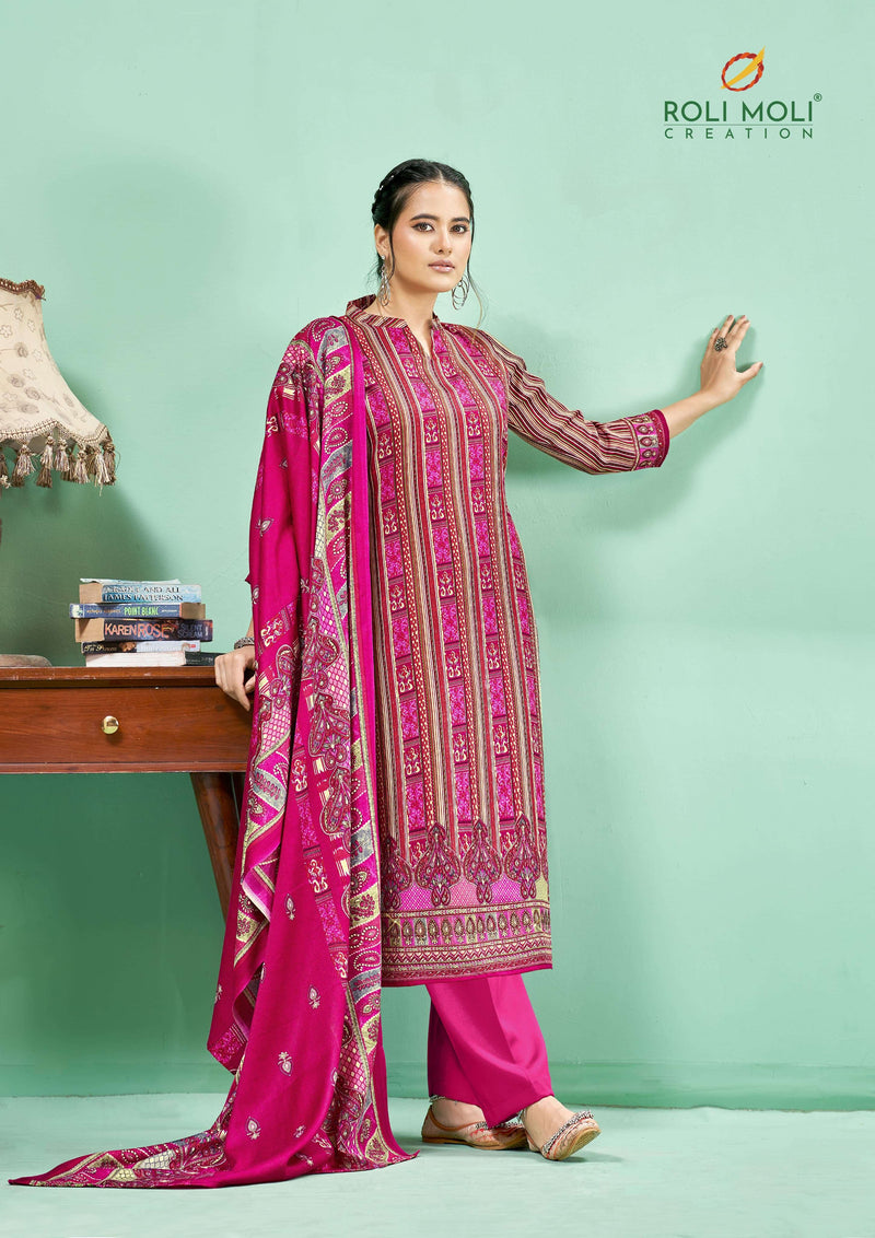 Roli Moli Creation Andaaz Pashmina Designer Salwar Suit