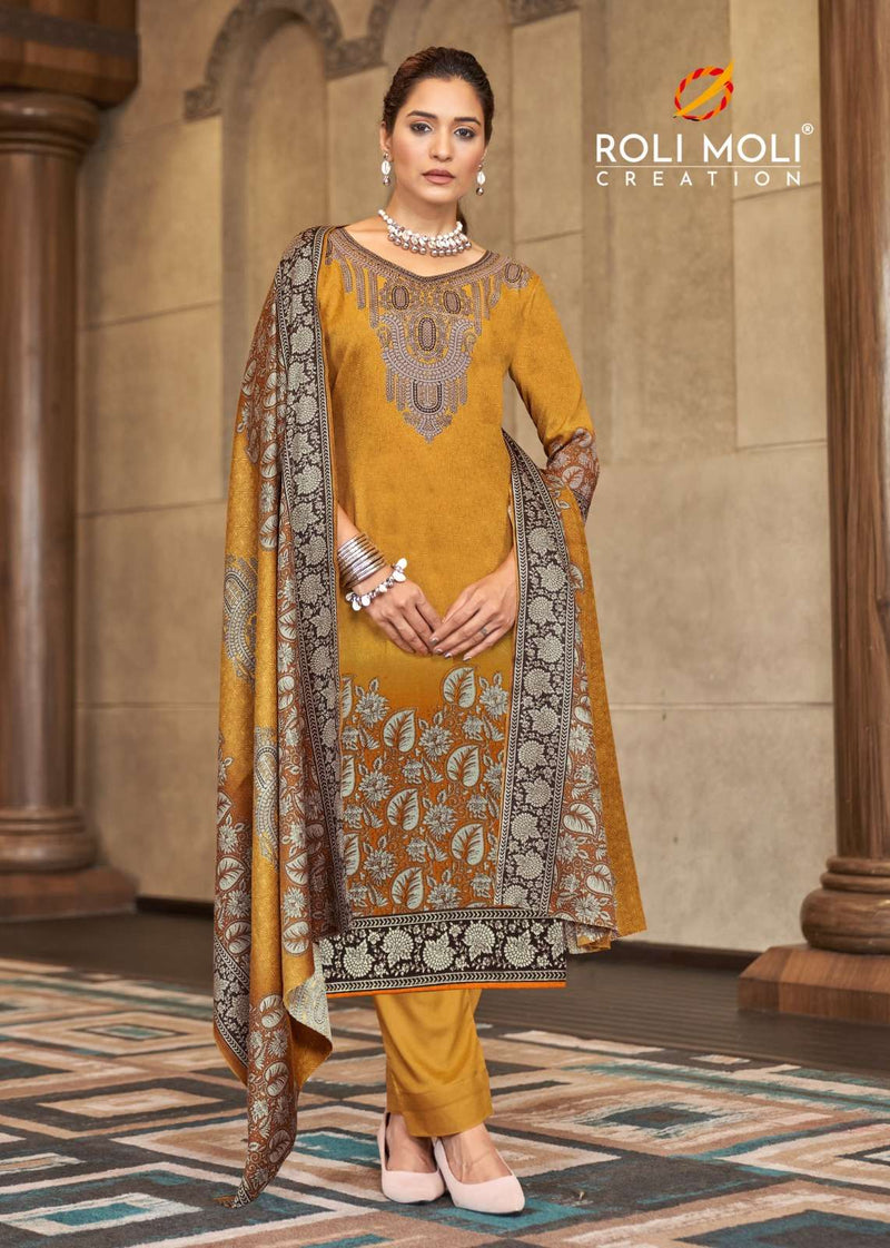 Roli Moli Creation Faiza Pashmina Designer Party Wear Suit