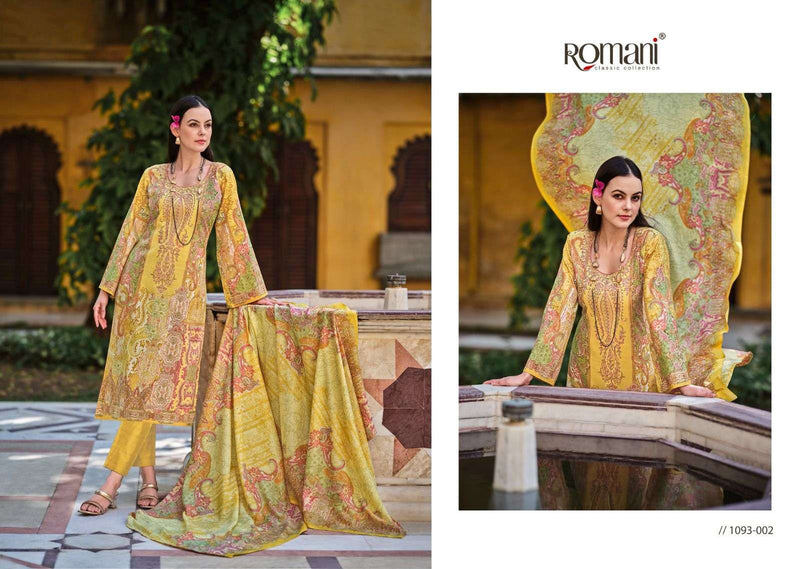 Romani Aarzu Vol 10 Pure Cotton Digital Print Embroidery Work Salwar Suit