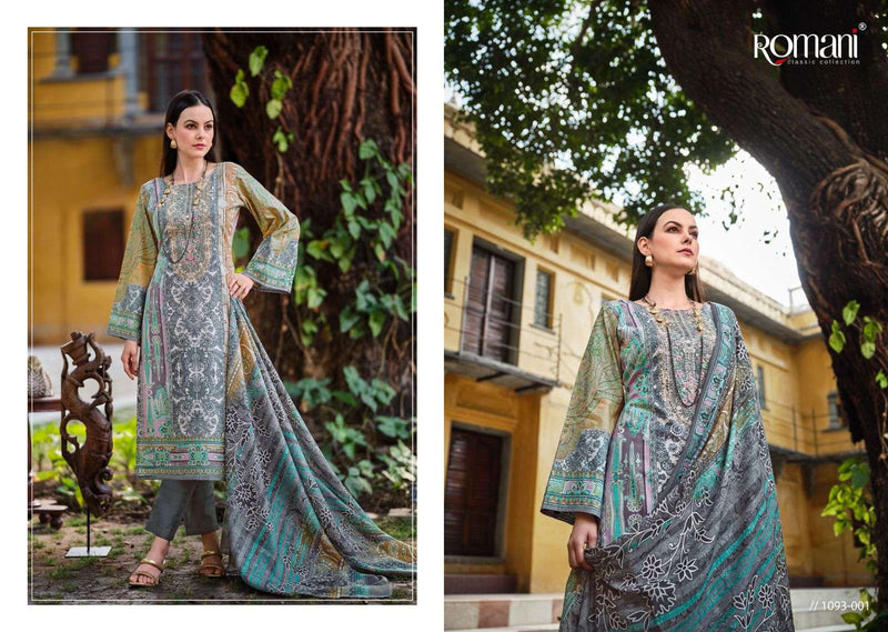 Romani Aarzu Vol 10 Pure Cotton Digital Print Embroidery Work Salwar Suit