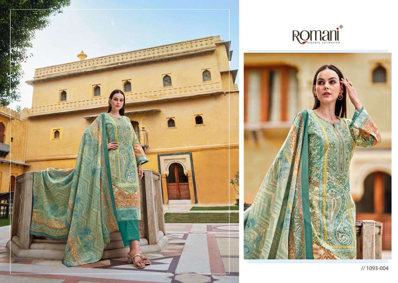 Romani Aarzu Vol 10 Pure Cotton Digital Print Embroidery Work Salwar Suit