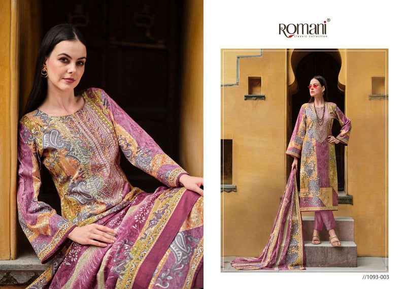 Romani Aarzu Vol 10 Pure Cotton Digital Print Embroidery Work Salwar Suit