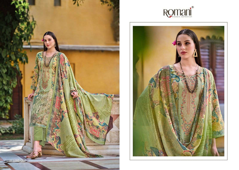 Romani Aarzu Vol 10 Pure Cotton Digital Print Embroidery Work Salwar Suit