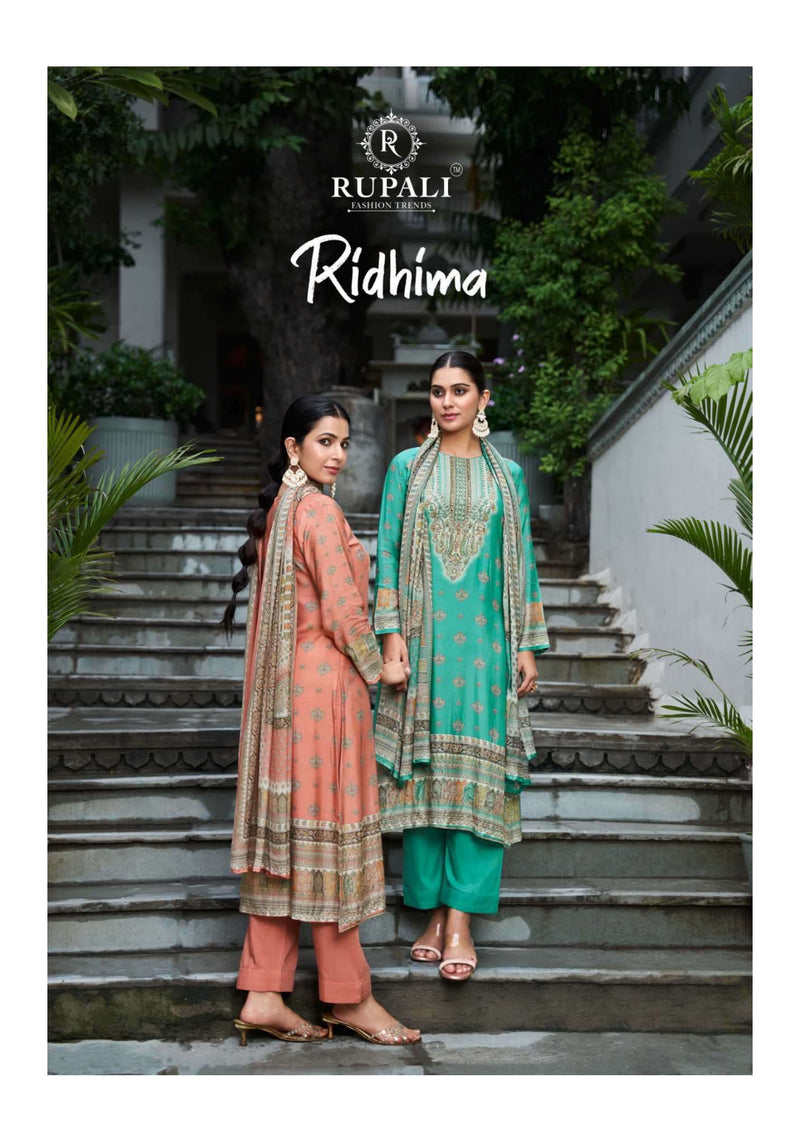 Rupali Fashion Ridhima Muslin Digital Printed Fancy Salwar Suit