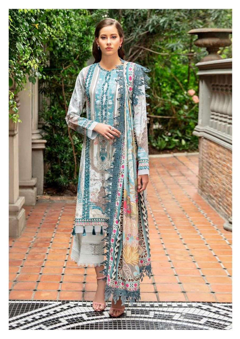 Jade Crimson Exclusive Heavy Lawn Cotton Collection Vol 7 Ready Made Suit