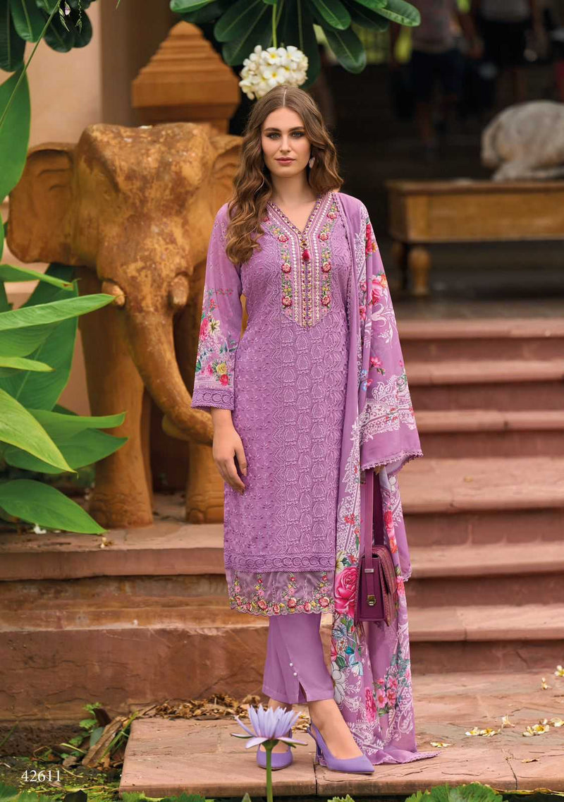 Kailee Fashion Safaranama Vol 4 Viscose Muslin Chikankari Work Pakistani Pret Kurti Collection